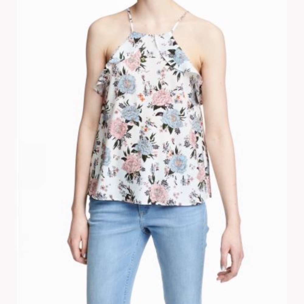 H&M Ruffled Top